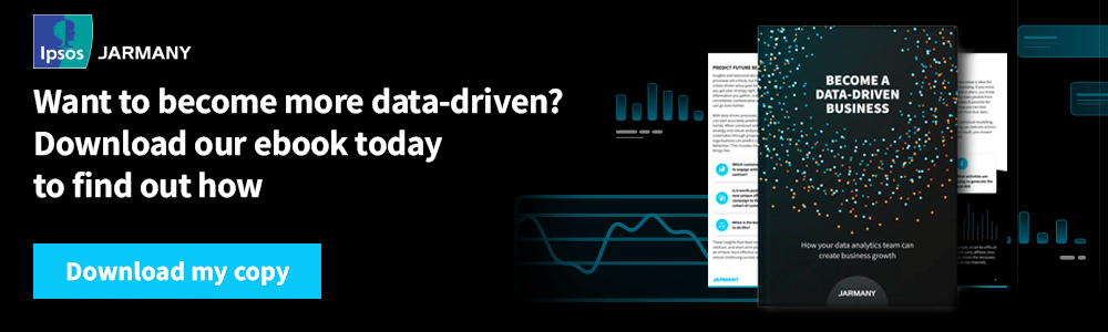 Want to become more data-driven? Download our ebook today to find out how.